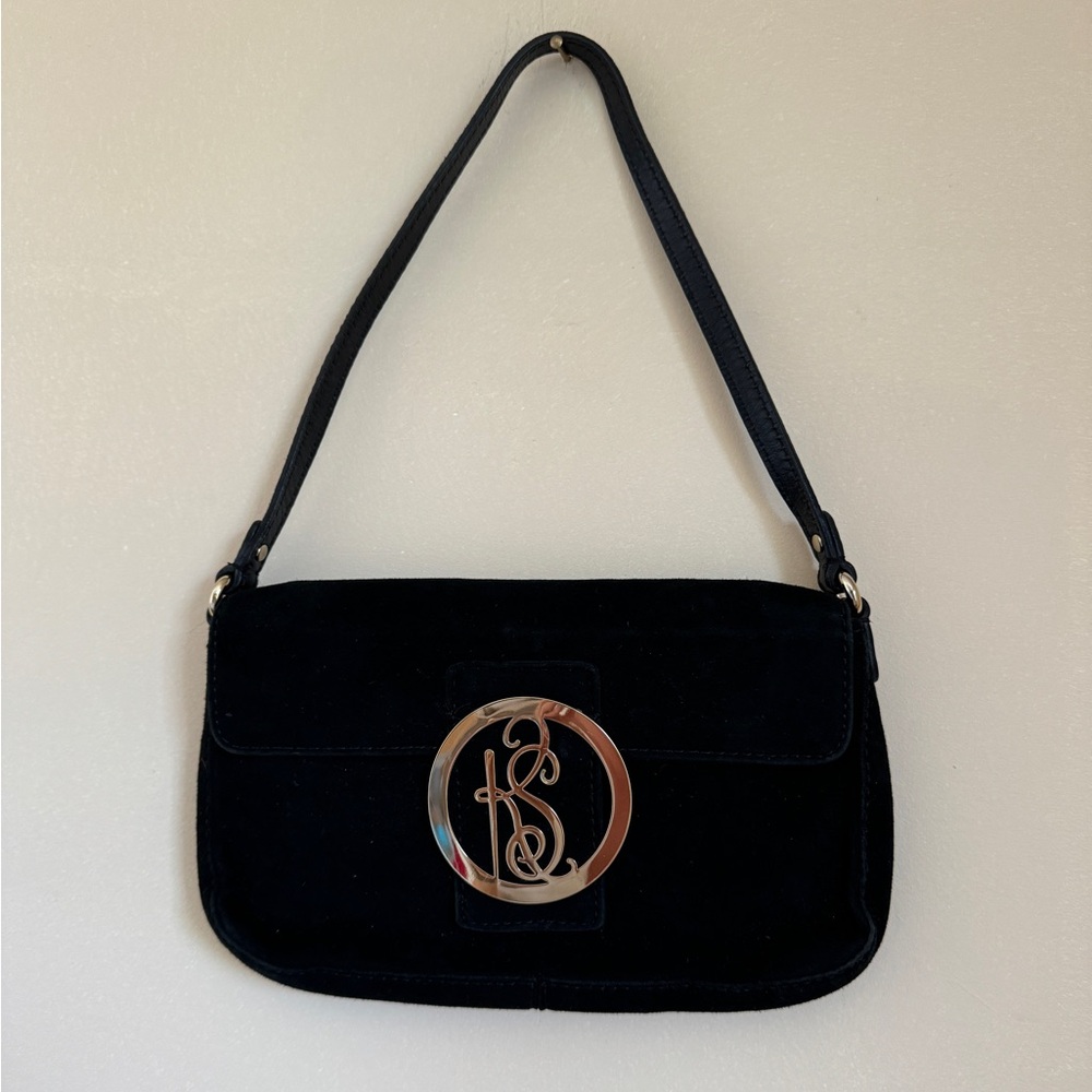 Kate Spade Vintage Kensington Bea Suede Mini Bag with dust bag
